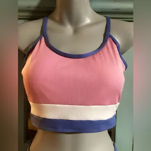 Adisputent Womens High Waisted Bikini Crop Top Sporty 2-Piece Bathing Suit thumbnail 8