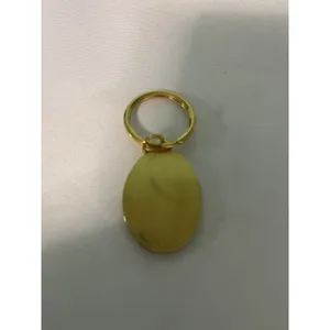 Vintage‎ A.C.E Letters Initials Gold Keychain Key Ring thumbnail 2