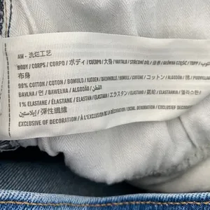 Abercrombie & Fitch 90s Straight Ultra High Rise Crossover Jeans Blue‎ 29 8R thumbnail 9