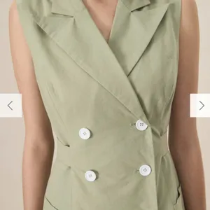 RIHOAS Women's Green Collared Pocket Mini Dress 3 thumbnail 3