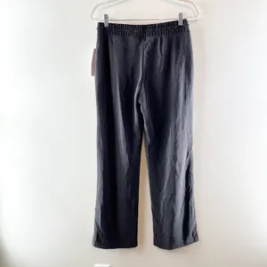 Athleta Seasoft Mid Rise Straight Leg Pants Washed Black Small thumbnail 5