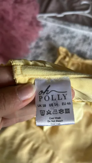 Oh Polly Dress Mini Yellow thumbnail 5