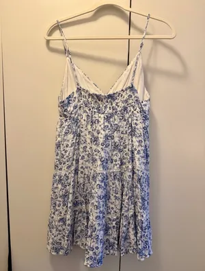 Garage Dress Mini Floral Blue thumbnail 2