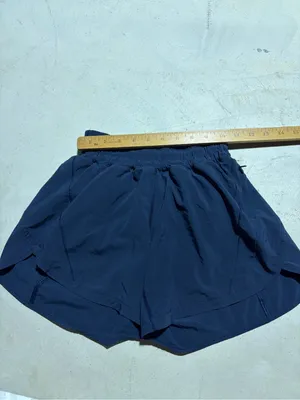 Lululemon track that Women's Navy Athletic Shorts 2 thumbnail 2