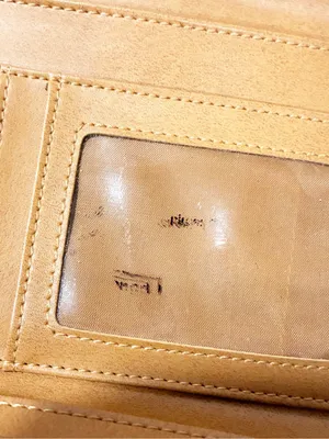 Coach Brown Fabric Signature C Long Snap Closure Wallet thumbnail 3