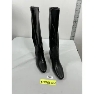 Womans Excellent Condition Knee High Fashion Dress Boots Size 9.5 Black thumbnail 3