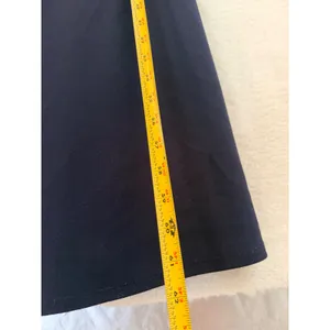 Tobi Navy Blue Ruffle V-Neck Maxi Dress Mermaid‎ Gown Large Formal Evening thumbnail 3