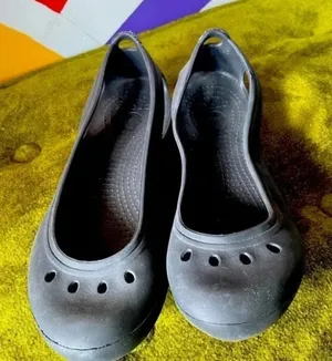 Crocs Malindi‎ Ballet Shoe Black Size 7 EUC Flats thumbnail 1