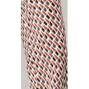 Anthropologie The Tilda Printed RED lipstick TUBES WIDE LEG PANTS Size Medium thumbnail 3