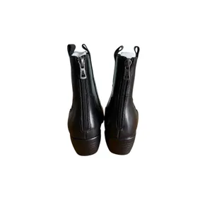 Propet Maisie Leather Ankle Boots Womens Size 8 Black Western Cowboy thumbnail 5