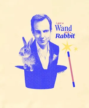 Buggirl200brand arrested developed Wand and Rabbit Cream Yellow Baby Tee thumbnail 2