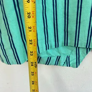 Damson Madder Anthro Green Striped Coco Waistcoat Vest 14 Women thumbnail 7