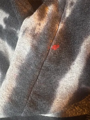 Tie dye hoodie Black thumbnail 3