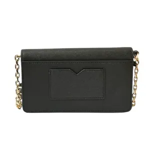 Michael‎ Kors Small Saffiano Leather Envelope Crossbody/Clutch Bag Black NWT thumbnail 2