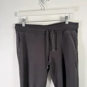 American Giant French‎ Terry Jogger Sweatpants Black Lounge READ Womens Medium thumbnail 3
