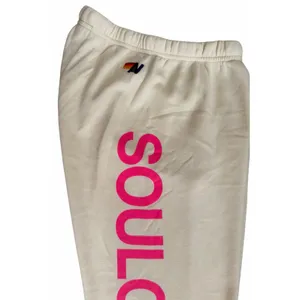 Aviator Nation x SoulCycle 4 Hearts Sweatpants Cream Women's Size Small thumbnail 14