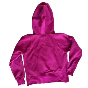 Lululemon All Yours Hoodie Fleece Lined Ripened Raspberry Size 4 Pocket Athletic thumbnail 2