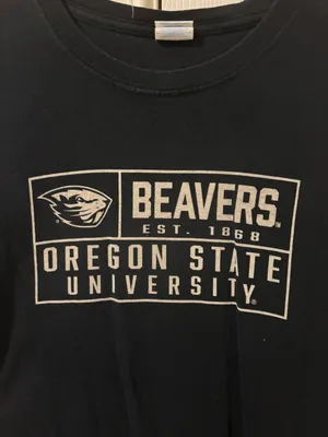 Oregon State shirt Black Size M thumbnail 2