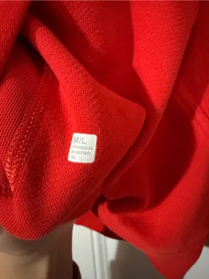 lululemon Scuba 1/2 Zip Hooded Fleece Hoodie Red Women’s Size M/L square dot thumbnail 4