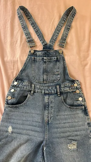 SheIn denim overalls thumbnail 3
