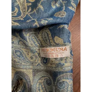 Pashmina Scarf Shawl,Paisley, Multicolored ScarfThis retro Pashmina ShawL thumbnail 3