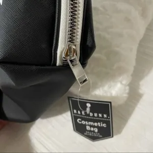 Rae Dunn Makeup Cosmetic Zipper Pouch Bag "Lashes & Brows" thumbnail 2