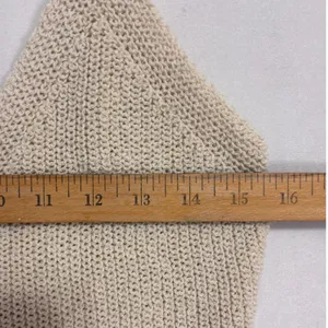 Zara Knit Cami Tank Top Womens‎ M Ivory V-Neck Crochet Boho Minimalist Festival thumbnail 4