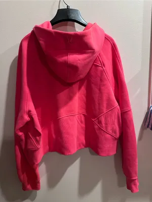 Lululemon Scuba Oversized Half-Zip Hoodie - Pink thumbnail 4