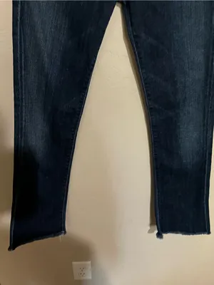 Citizens of Humanity Kelly Low Rise Dark Wash Bootcut‎ Raw Hem Jeans thumbnail 4