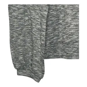 Madewell Space Dye Puff Sleeve‎ Sweatshirt Womens Large Grey Marled Casual Top thumbnail 6