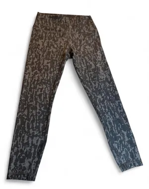Lululemon gray & black camouflage leggings #activewear #athleisure thumbnail 1