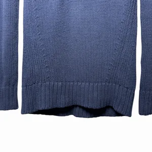 J.Crew Women's Oarsman Navy Roll Neck Sweater XXS Preppy Fisherman Knit‎ Cozy thumbnail 6