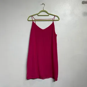 Naked Zebra Hot Pink Mini Shift Dress Sz M thumbnail 2