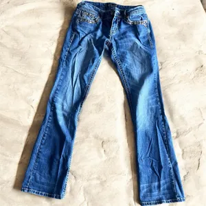 Shyanne Classic Blue Denim Jeans #333 thumbnail 1