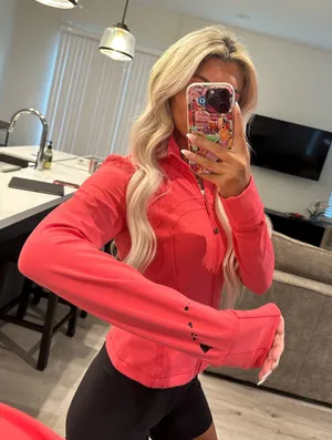 Lululemon Pink Hawaii Define Jacket thumbnail 2
