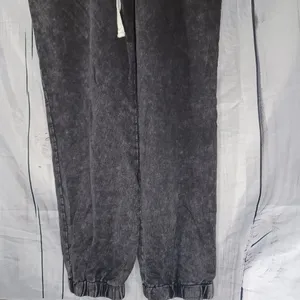 Lane 201 Faded Black Off The Shoulder comfy casual Jumpsuit with Drawstring thumbnail 7