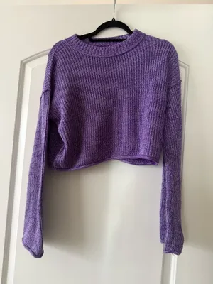 Wild Fable Purple Sweater thumbnail 1