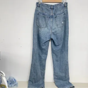 Pacsun Distressed Light Wash 90s Boyfriend Jeans Womens 29 Blue Denim Baggy thumbnail 6