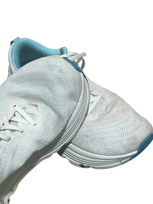 HOKA One One Gaviota 5 Women's White Running Shoes Sneakers Size 10D thumbnail 8