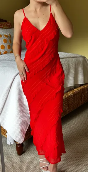 Princess Polly Lars Maxi Dress Red thumbnail 4