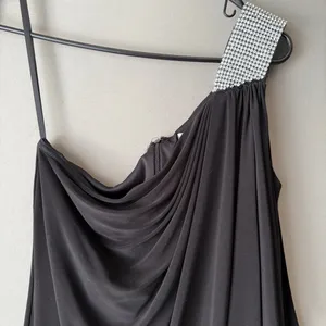 Cache sz 8 Black one shoulder mini Dress‎ thumbnail 2