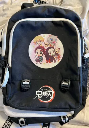 Demon Slayer Limited Edition 1975 Kimetsu No Yalba Nezuko Anime Backpack Rare thumbnail 1