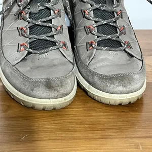 ECCO Receptor Lite‎ Yak Leather Hiking Shoes Taupe Brown Sneakers Womens 39 thumbnail 4