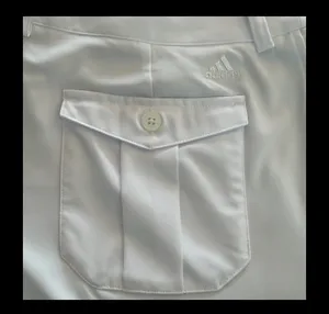 Adidas White Climalite golf pants - size 8 ***Refer to measurements. Great fabric pants for golf outings. Pants zip up. Gently warn and excellent condition. Measurements approximately 17” waste x 36.5” long x 10” rise. Non-smoking home. Priced to sell at as is condition. Don’t like my price, make reasonable offers! thumbnail 6