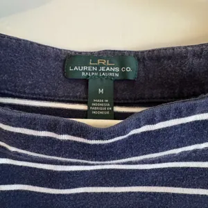 Womens Lauren Ralph Lauren Jeans Co Blue/White Stripe Cotton Round Neck Dress M thumbnail 2