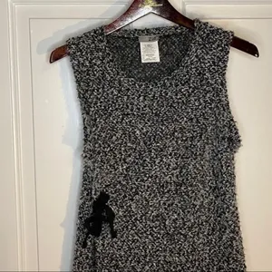 Zoe Black & Gray Wrap‎ Dress Size XS thumbnail 5
