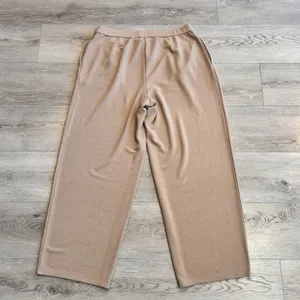 J.Jill Wearever Pleated Trouser Pants Size‎ Xlarge XL Light Toffee Ottoman thumbnail 2