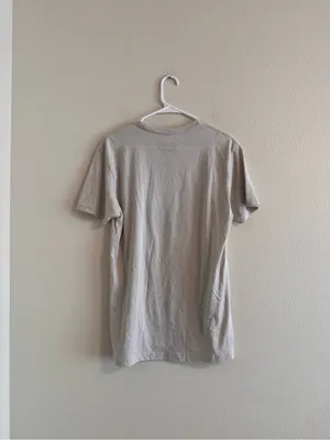 NWT Light Gray 'Drink Up Cowboy' Graphic Tee thumbnail 3