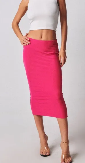 Tiger Mist Averill Skirt in Pink thumbnail 1