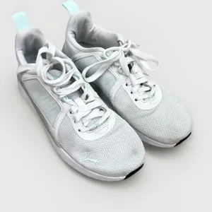 Puma 36889206 White LaceUp Mesh Upper Logo On Side Sneakers US 9 Eur 40 Uk 65 thumbnail 1